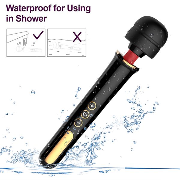 USB charging silicone induction AV stick high-frequency vibration massage flirting - Image 5