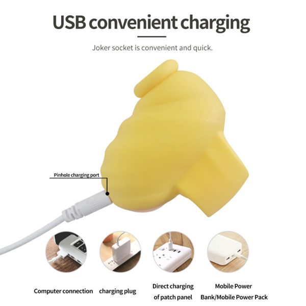 New product: Charging Little Bee Suction device, suction, patting, teasing, masturbation device for women, vibration - Image 4