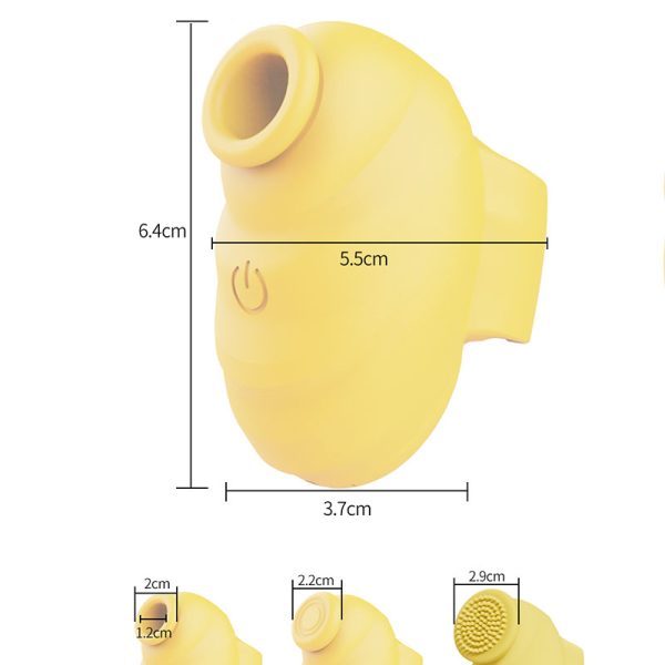 New product: Charging Little Bee Suction device, suction, patting, teasing, masturbation device for women, vibration - Image 5