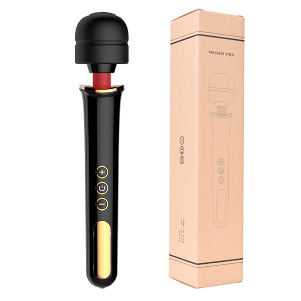 USB charging silicone induction AV stick high-frequency vibration massage flirting