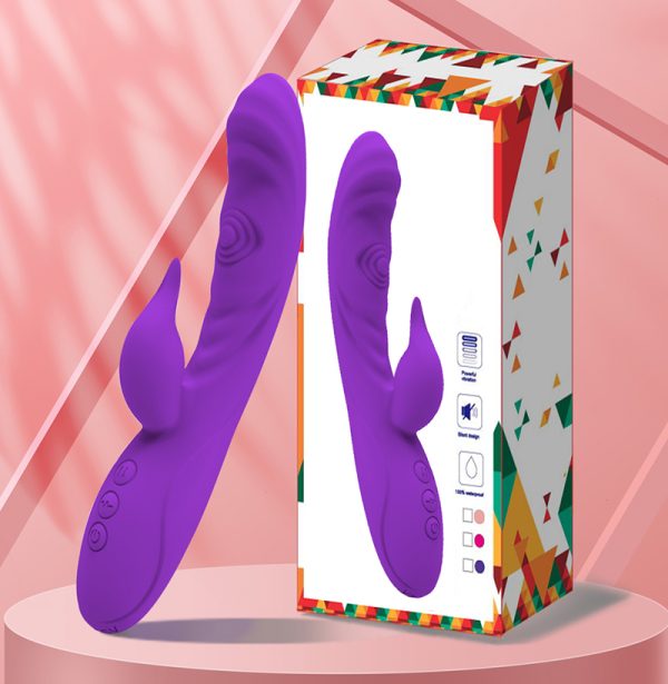Female rechargeable tongue licking, patting, vibration stick, multi-frequency massage, AV stick, sex toy - Image 6