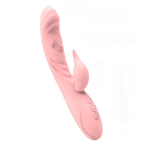 Female rechargeable tongue licking, patting, vibration stick, multi-frequency massage, AV stick, sex toy - Image 2