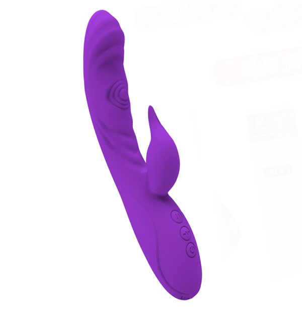 Female rechargeable tongue licking, patting, vibration stick, multi-frequency massage, AV stick, sex toy - Image 3