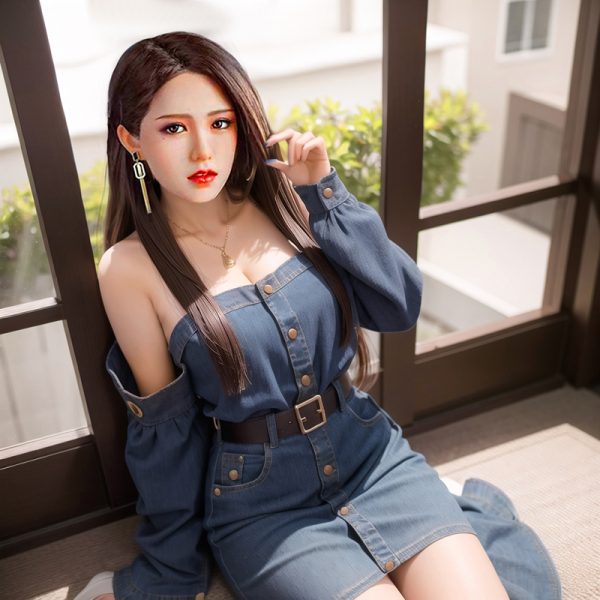 TPE SEXY DOLL, high-end quality, imported material, hair transplant style, full-body solid doll, folded cute and quiet - Image 4