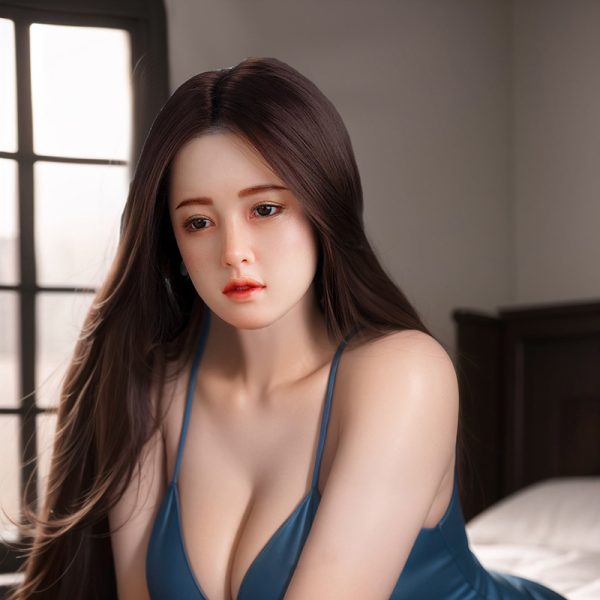 TPE SEXY DOLL, high-end quality, imported material, hair transplant style, full-body solid doll, folded cute and quiet - Image 4