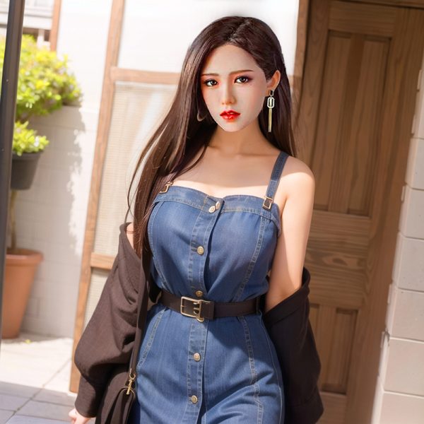 TPE SEXY DOLL, high-end quality, imported material, hair transplant style, full-body solid doll, folded cute and quiet