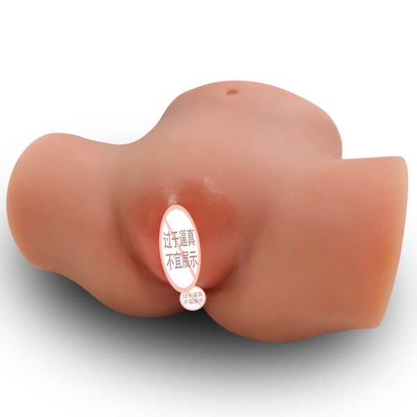 Ultra-Realistic Male Buttocks Anal Trainer - Premium [TPE/Silicone]-Little girl with crossed legs - Image 6