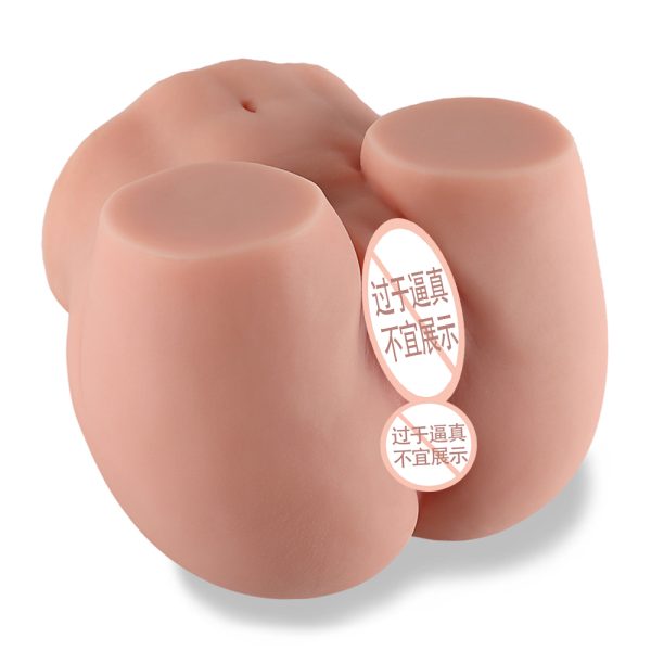 Ultra-Realistic Male Buttocks Anal Trainer - Premium [TPE/Silicone] - Image 2