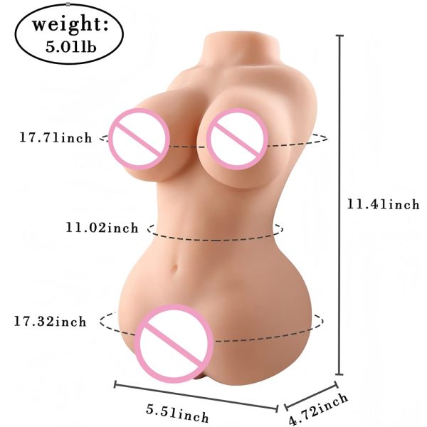 ArtisanCrafted Male Torso Silicone Figures | Realistic Form - Image 7